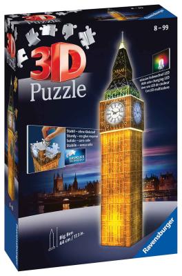 Big Ben Night Edition 216 Piece Puzzle