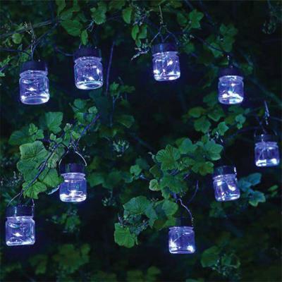 Firefly Opal Jar Stringlights - Set of 10