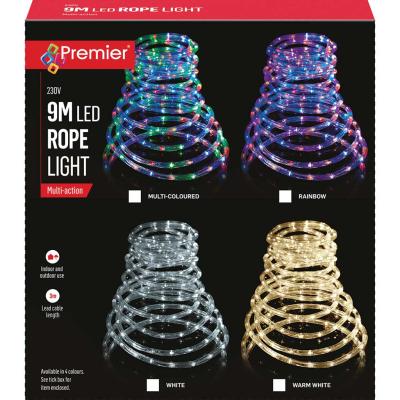 9M Multi-Action Rope Light - Multicolour