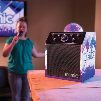 Mi-Mic Karaoke Disco Cube Speaker