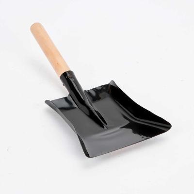 Inglenook 7 Inch Black Shovel with Wooden Handle