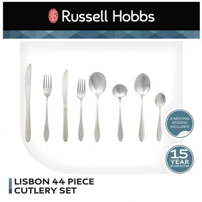 Russell Hobbs 44 Piece Cutlery Set