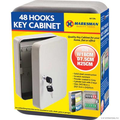 48 Hook Key Cabinet Box