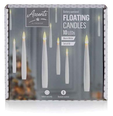 10Piece 15CM Floating Candles
