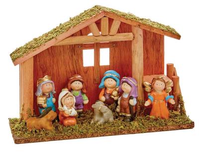 20x30cm Childrens Nativity Set