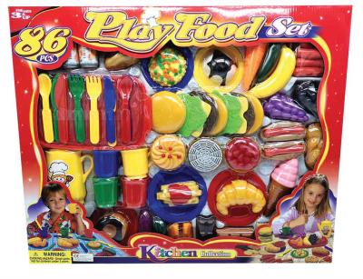 86 Piece Playfood Set