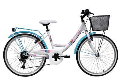 24inch Girls Shimano Blue Bike