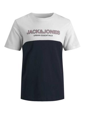 Jack & Jones Tee Urban - Navy/Red - Kids