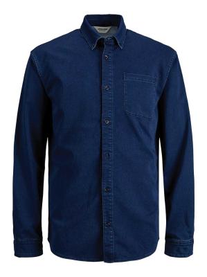 Jack & Jones Indigo Denim Shirt Blue