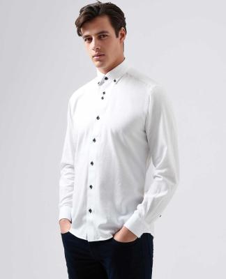 Remus Dress Shirt White M