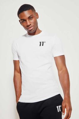 11 Degrees Core Logo T-Shirt - White