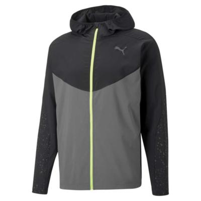 Puma Reflective Run Jacket - Grey/Black