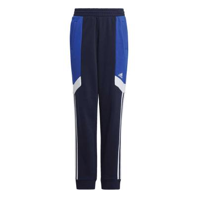 adidas 3-Stripe Colourblock Pant - Navy/Blue