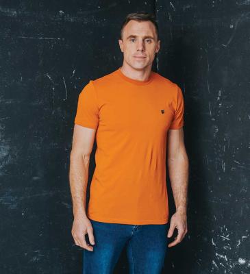 Tommy Bowe XV Kings Arani T-Shirt - Autumn Orange