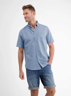 Lerros Short Sleeve Shirt - Light Blue