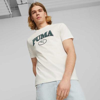 Puma Squad T-Shirt - Warm White