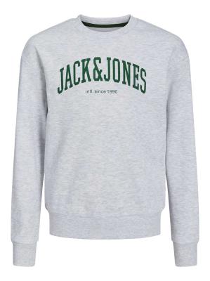 Jack & Jones Josh Crew Sweatshirt - Grey