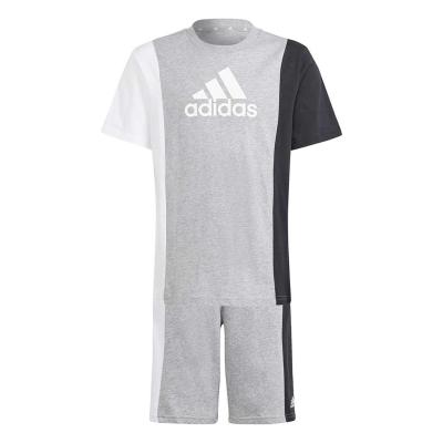 adidas Short & T-Shirt Set - Grey