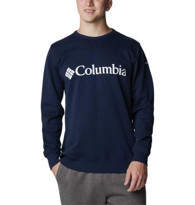 Columbia Logo Crew Sweatshirt - Navy