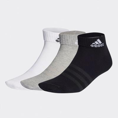 adidas Thin & Light Ankle Socks - 3 Pack
