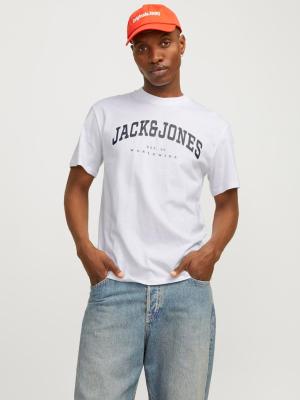 Jack & Jones Caleb Varsity T-Shirt - White