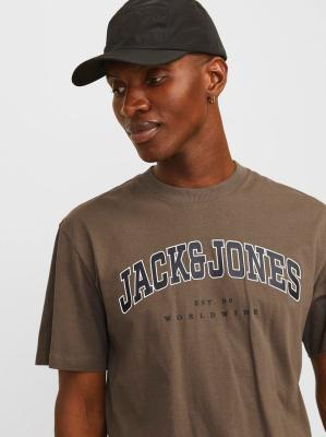 Jack & Jones Caleb Varsity T-Shirt - Canteen