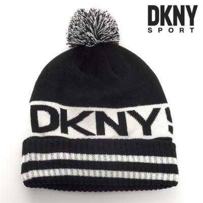 DKNY Bobble Hat - Black