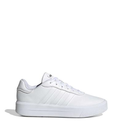 adidas Court Platform Shoes - White