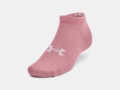 Under Armour Low Cut Socks - 3 Pack - Pink