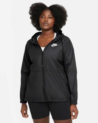 Nike Plus Rain Jacket  - Black/White