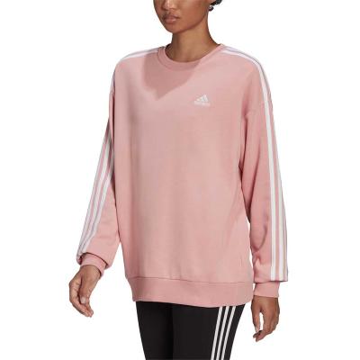 adidas 3-Stripe Sweatshirt Pink/Wh