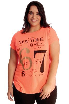New York T-Shirt - Orange
