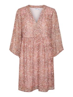 Vero Moda Mulrikke Chiffon Dress - Pink