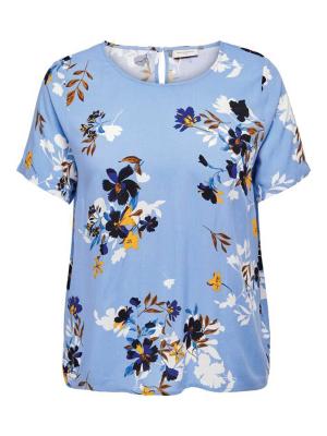 Only Carnita Short Sleeve Top - Eventide Tina Flower