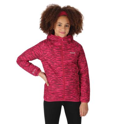 Regatta Girls Volcanics Jacket - Pink Print