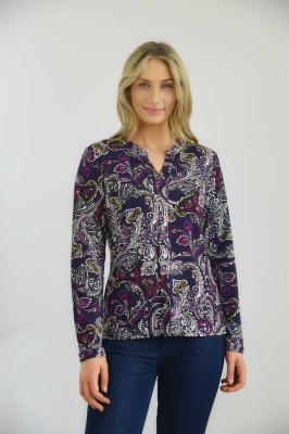 Jessica Graaf Blouse - Aztec Mulberry