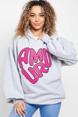 Indy Amour Hoodie 1423 - Grey