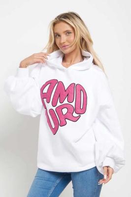 Indy Amour Hoodie 1423 - White