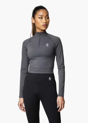 Gym King 1/2 Full Zip Funnell - Grey 