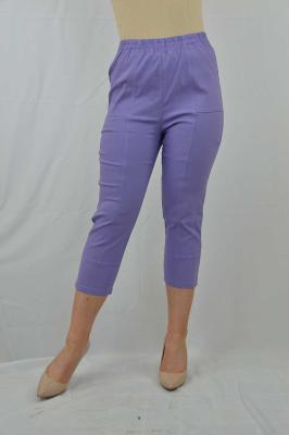 Jessica Graaf 3/4 Length Pocket Pant - Lilac