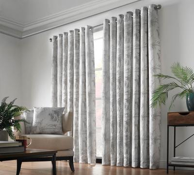 Reflection Fully Lined Curtain Silver