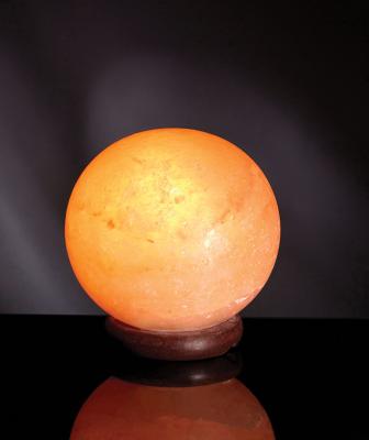 Himalayan Salt Orb Lamp with E.U. Plug