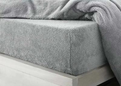 Sherpa Fitted Sheet Silver 