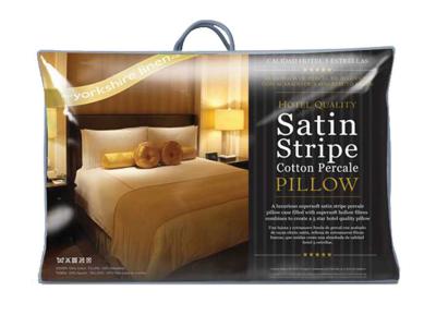 Satin Striped 300 Thread Count Piped Pillow
