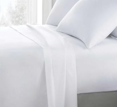 200 TC Fitted Sheet - White
