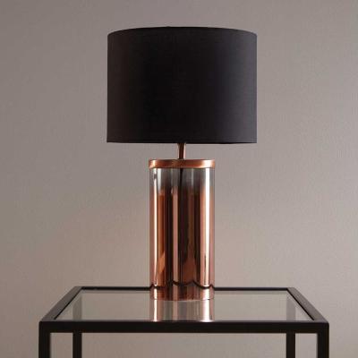 Trent Table Lamp - Black/Copper