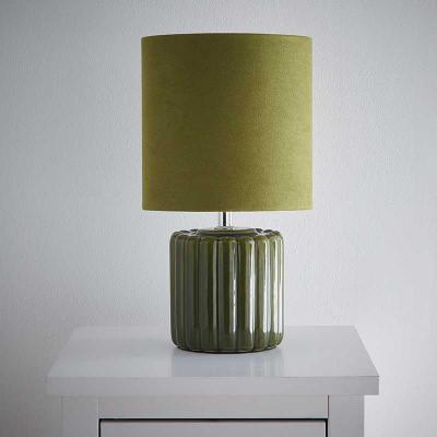 Zoe Ceramic Table Lamp - Green