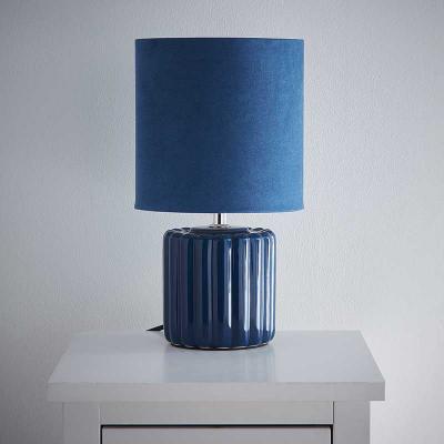 Zoe Ceramic Table Lamp - Blue