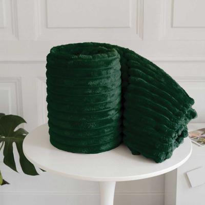 Chunky Cord Throw 150x200cm - Emerald