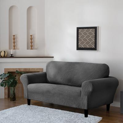 Delby Sofa Cover - Charcoal
